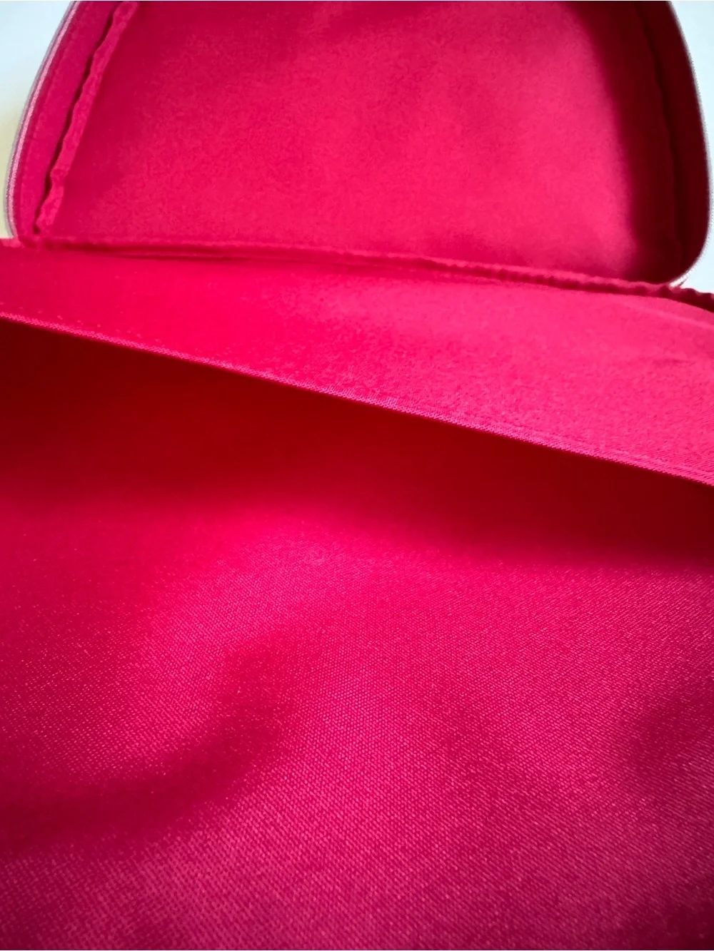 Women's Pink Polka Dot Neoprene Cosmetic Pouch